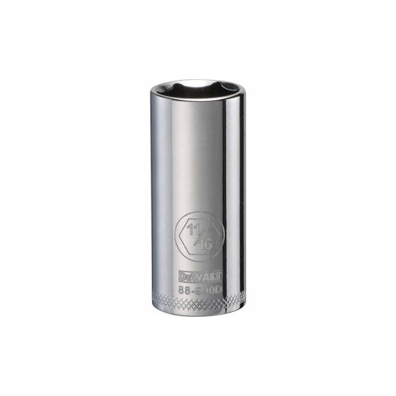 11/16" - 6 Point Deep 3/8" Drive Socket