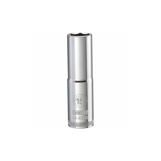 15 mm - 6 Point Deep 1/2" Drive Socket