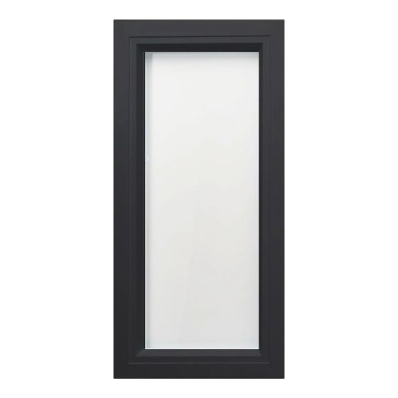 Shed Window - Black - 17" x 35" x 2.5"