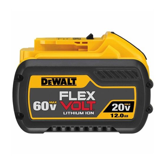 Batterie FLEXVOLT 20 V/60 V MAX 12Ah