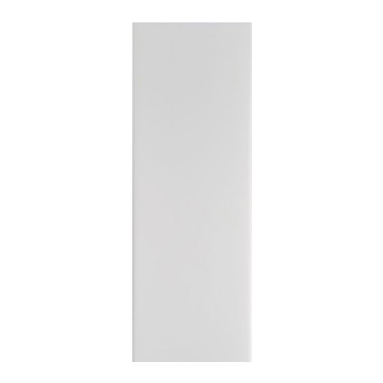Ceramic Tile, Wall, Subway, White, Glossy, 4" x 12", Covers 12.9 sq. ft.