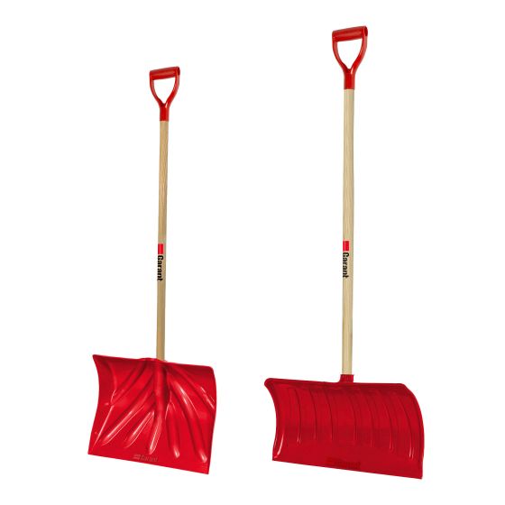 Snow Shovel & Pusher Set - 18" & 21"