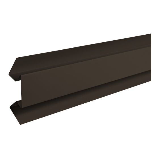 CanExel inside corner - 1" x 10' - Dark Roast