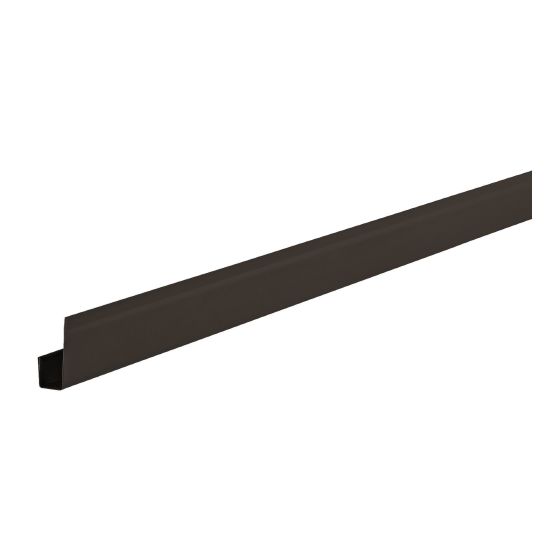 J-Trim for CanExel Ridgewood and Ultraplank - 1/2" x 10' - Dark Roast
