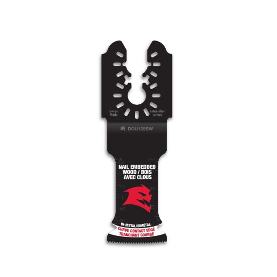 Oscillating Blade - 1 1/4" - Nail-Embedded Wood