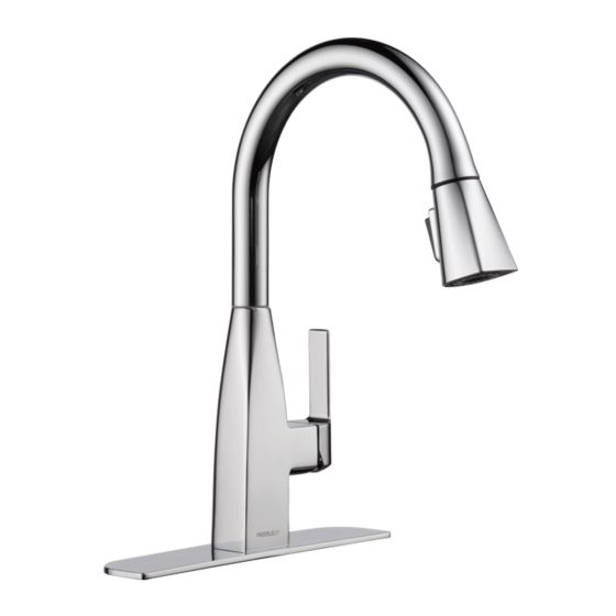 Robinet pour évier de cuisine à poignée unique Xander, chrome