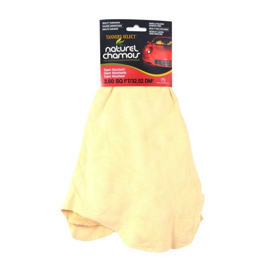 100% Natural Leather Chamois for car - 24"