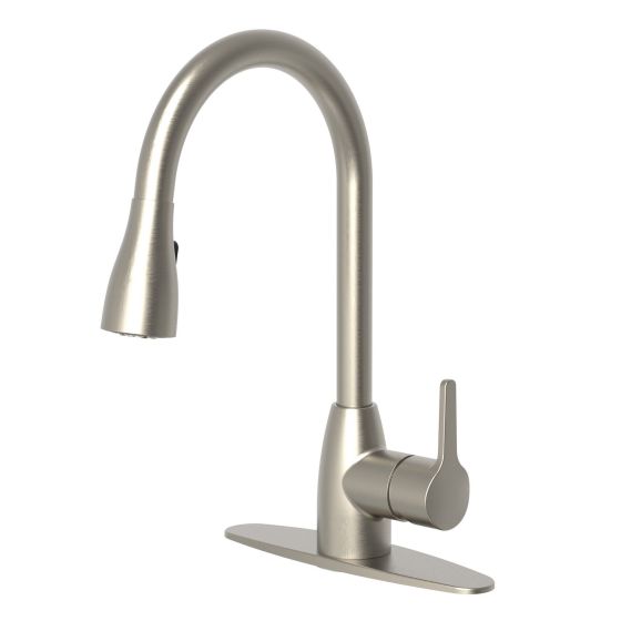 Robinet d'évier Lexy, acier inoxydable