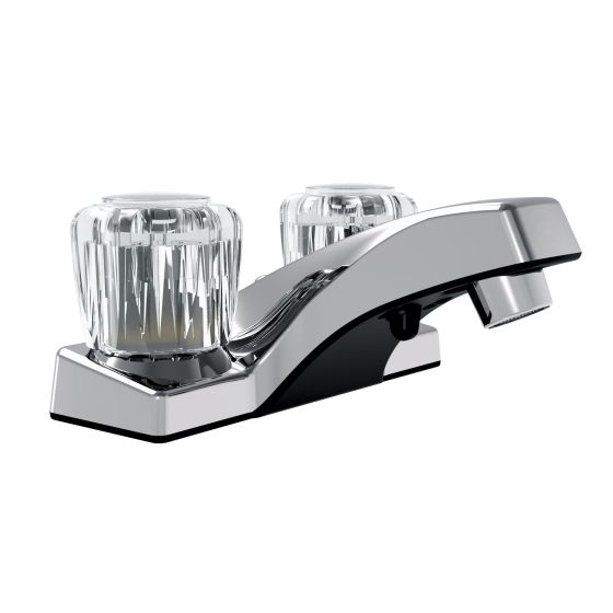 Robinet de lavabo Bria, 2 poignées, chrome