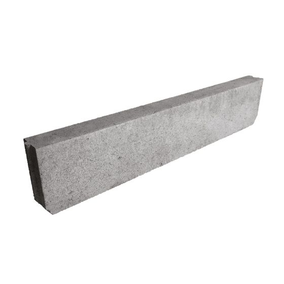 Bordure universelle en béton, 8" x 36"