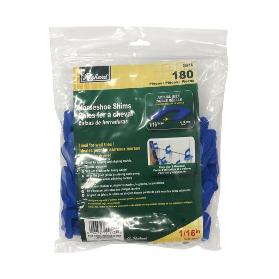 Horseshoe Shims - 180 per pack