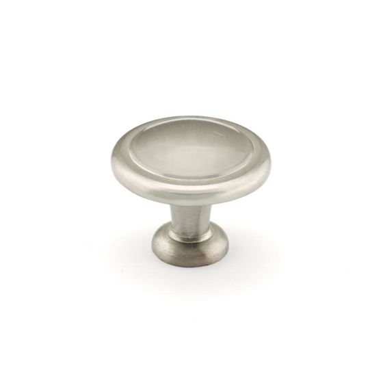 Classic Metal Knob - Brushed Nickel
