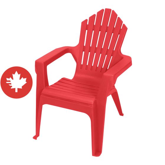 Kiddie Adirondack Chair - Red