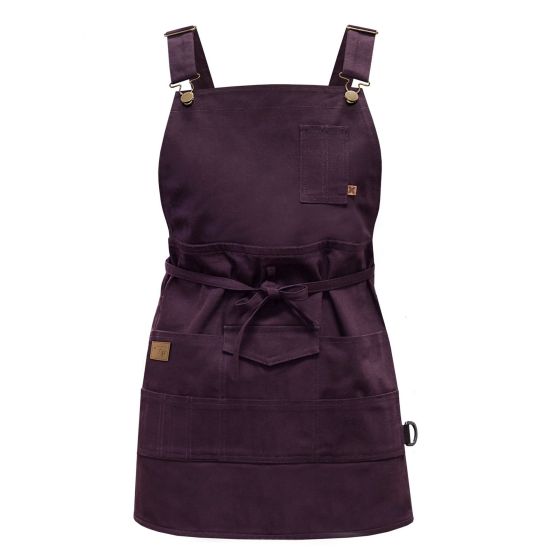 Tablier multi-usages, femme, mauve