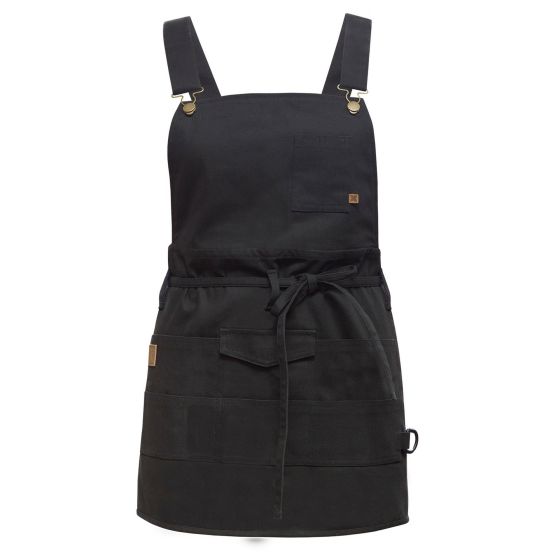 Tablier multi-usages, femme, noir