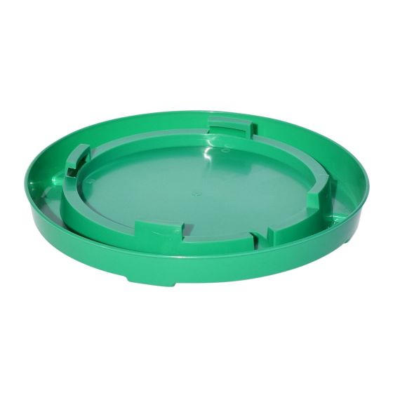 Poultry OB Plastic Feeder Base - 1 Gallon - Green
