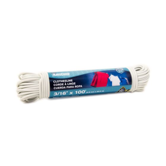 PVC Coated Polypropylene Rope - 3/16" x 100'