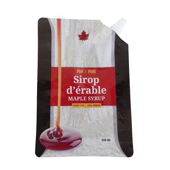 Flexible Maple Syrup Bags - 500 ml - 250/Pkg