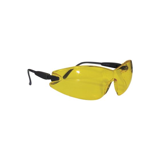 BROOKLYN safety glasses - Amber - Black