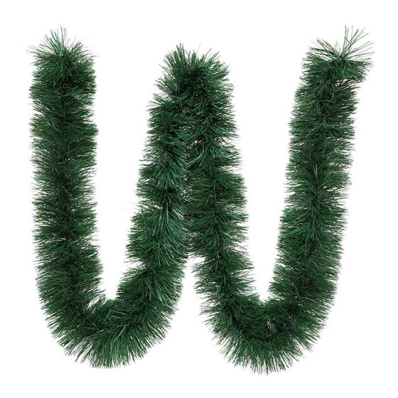 Guirlande, 15 cm x 2,74 m x 9 plis verts
