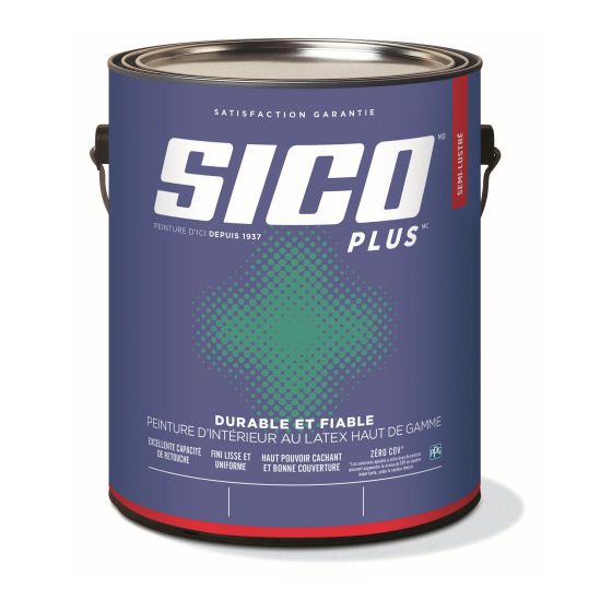 Paint SICO Plus - Semi-Gloss - Base 3 - 3.78 L