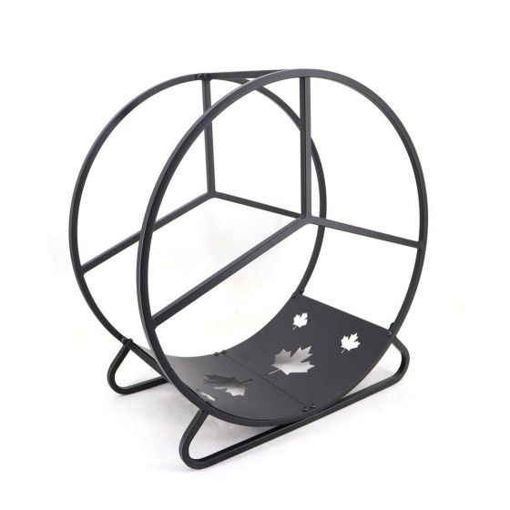 Bac à bûches, rond, 22,5"