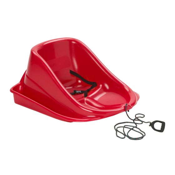 Traineau pour bébé Snowflake, rouge
