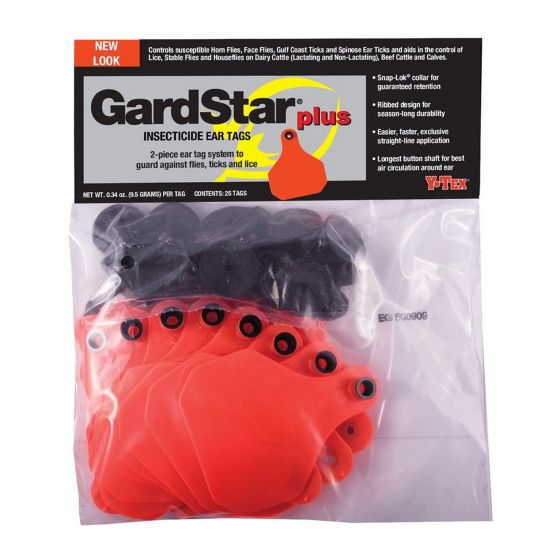 Insecticide Ear Tags - 25/Pkg