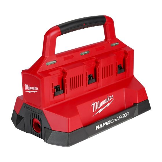 Chargeur rapide à six compartiments M18 PACKOUT, 18 V