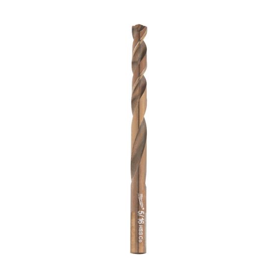 Cobalt Drill Bit - Red Helix - 5/16"