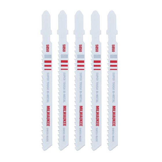 Jig Saw Bl Bi-Metal - 8 TPI - 4" - 5/Pkg