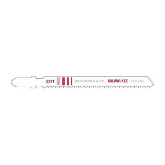 Jig Saw - Wood - 10 TPI - 4" - 5/Pkg