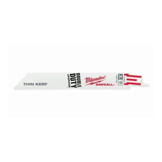 Alternative Saw Blade - Thin Kerf Sawzall - 6" - 18 TPI
