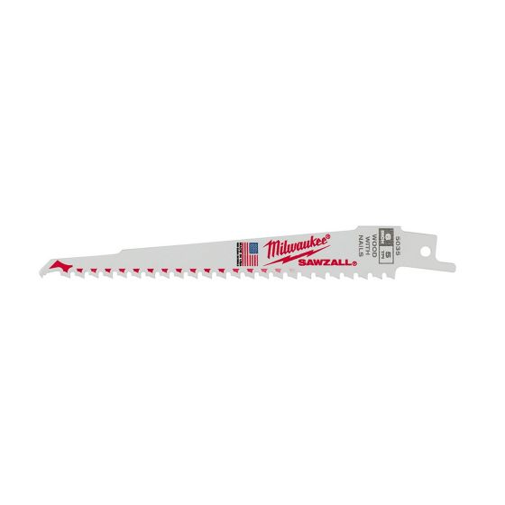 Alternative Saw Blade - Sawzall - 6" - 5 TPI - 5/Pkg