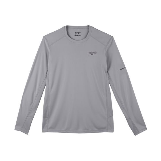Chandail homme WORKSKIN à manches longues, gris, grandeur Grand