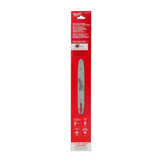 Top Handle Chainsaw Guide Bar - 14"