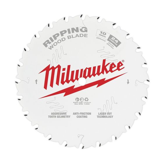 Ripping Circular Saw Blade -10" -24 Teeth