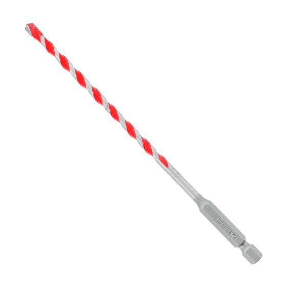 Foret à pointe carbure à granit rouge SPEEDemon pour perceuse à percussion, 3/16" x 4" x 6", 5/pqt