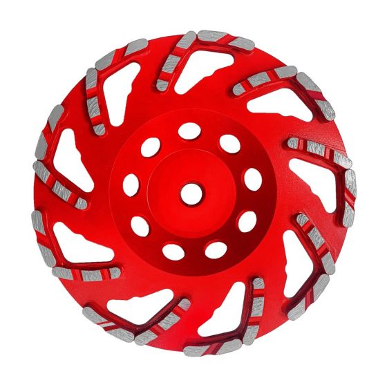 Meule boisseau diamantée pour maçonnerie, 7"
