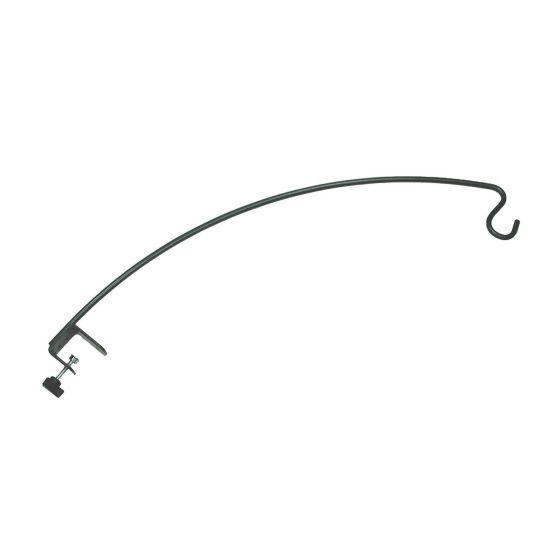 Deck Hook - Clamp-On - Black