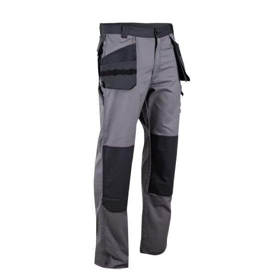 Pantalon, Pegase, extensible, avec poches volantes, grandeur 31, gris