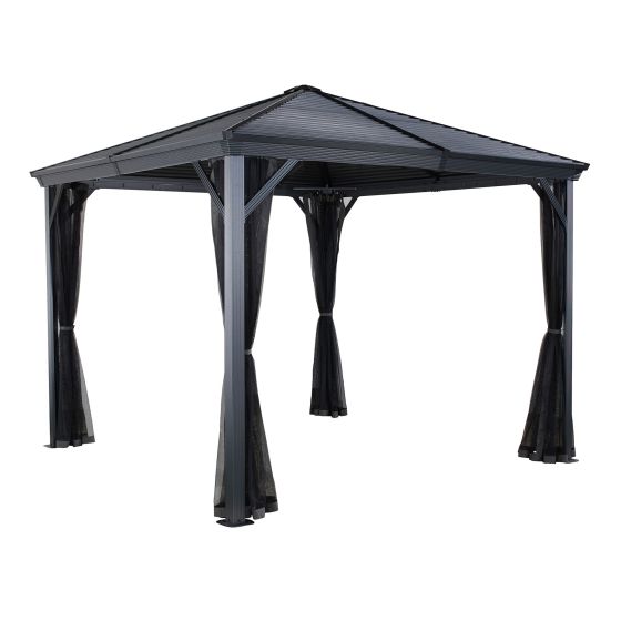 Gazébo Ventura, #93D, acier/nylon, 10' x 10'