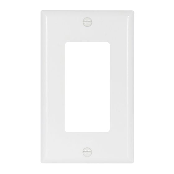 Plaque murale décorative simple, plastique, blanc