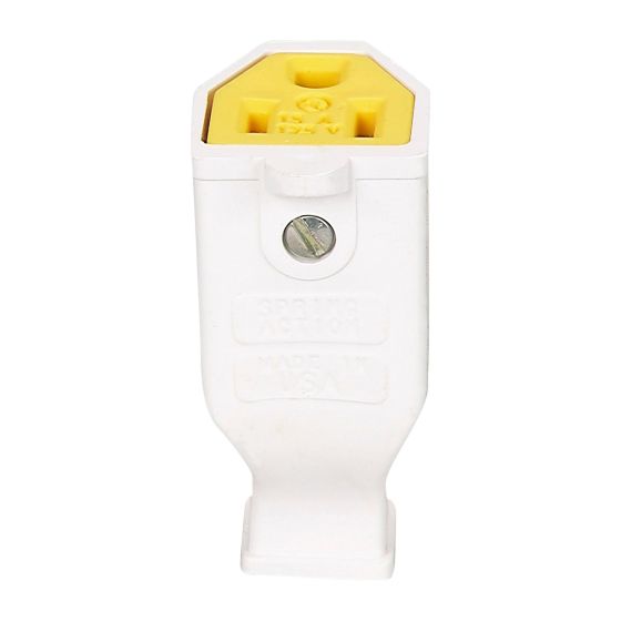 Connector Three Wire - White
