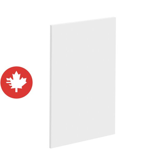 Base Cabinet Panel - Shaker - White - 24" x 34 3/4"