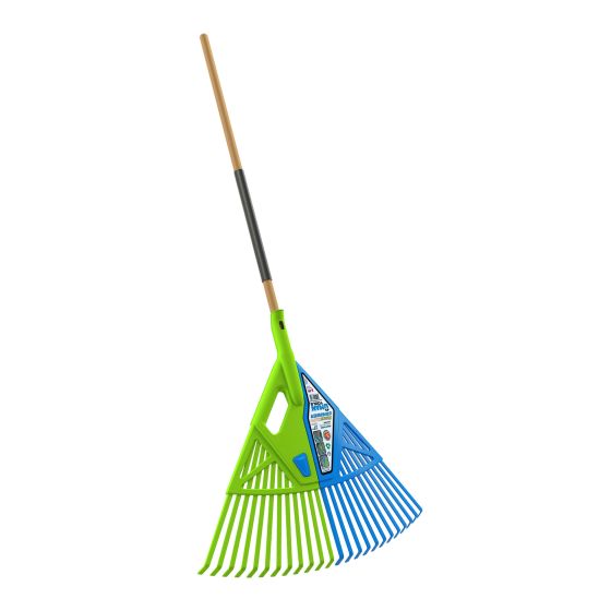 Balai à feuille 3 en 1, Leaf Grabber, 24 dents, 27"