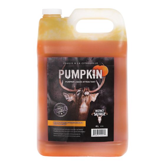 Coulis attractant, chevreuil, citrouille, 4 l