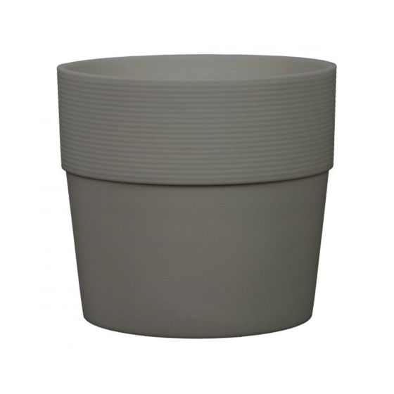 Indoor plastic Potty - Groove - Black - 6.5"
