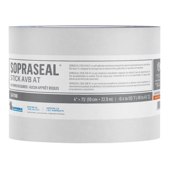 Membrane Sopraseal Stick, 4" x 75'