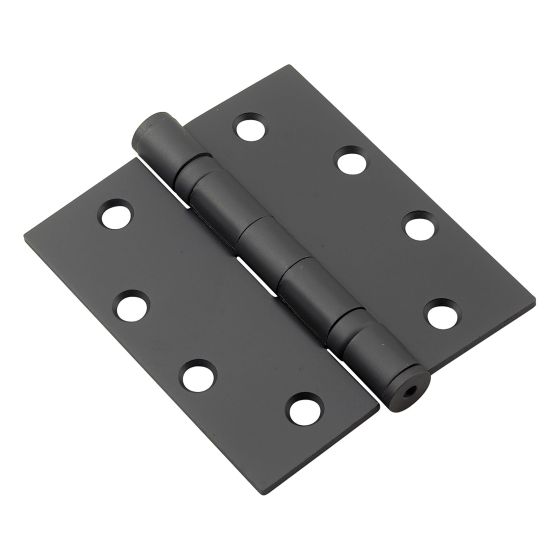 Ball Bearing Butt Hinge - Black - 3/Pkg - 4 1/4"